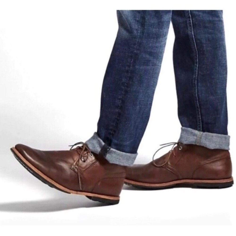 Timberland Boot Company WODEHOUSE Brown‎ Leather Chukka Boots MEN 11 75509